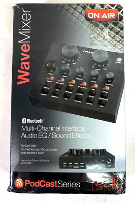 Tzumi Wave Mixer Bluetooth Multi-Channel Interface - On Air Wave Mixer 7829BB