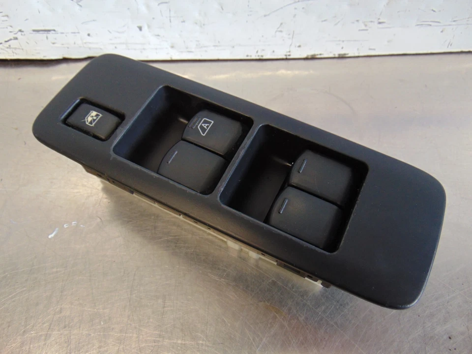 Interruptor de ventana Nissan Qashqai J10 06-13 4 vías maestro y bloqueo 25401BB60A Foto 2 de 4