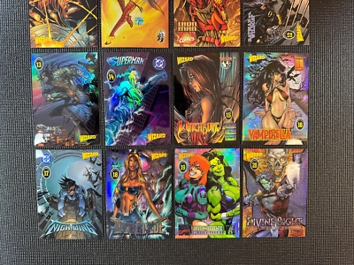 1996/1997 Wizard Magazine Series 4 - Complete 20 Card Set | eBay