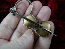 (#M13-B) Vuillaume Strad CELLO jewelry KEY CHAIN ring keychain miniature cellos