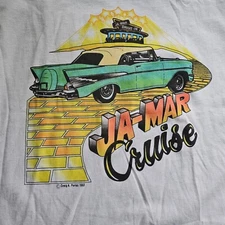 Vtg 1993 Graffiti Art Ja-Mar Cruise Drive In By Craig Perras Single Stich Usa