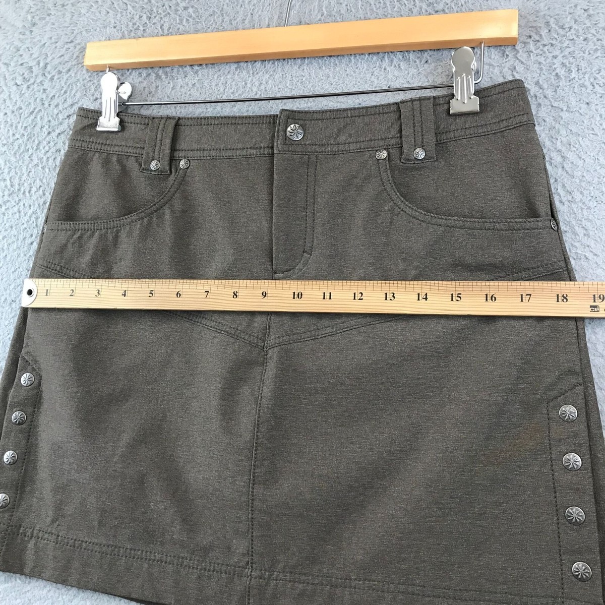 Jupe Mini Athleta Trek Tech™ - Marron - Taille US 8 - Randonnée - Occasion