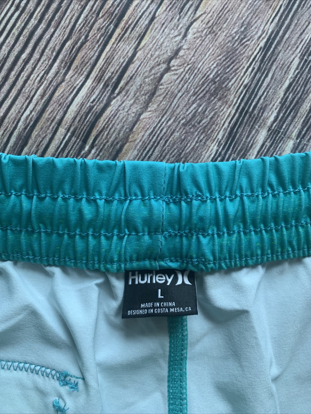 Men's Hurley Phantom Neon Bathing Suit Swim Shorts Si… Gem