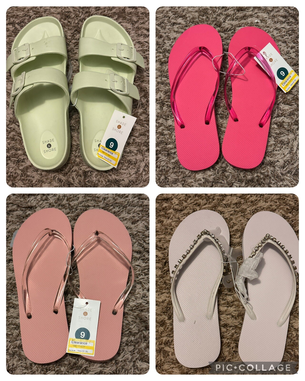 Sandali donna Shade & Shore Wild Fable Mary Brynn Neida lotto taglia 9