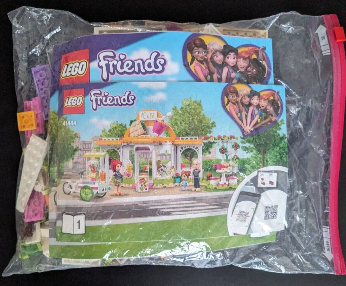 Lego Friends 41444 Heartlake City Organic Cafe set, instructions  minfigures