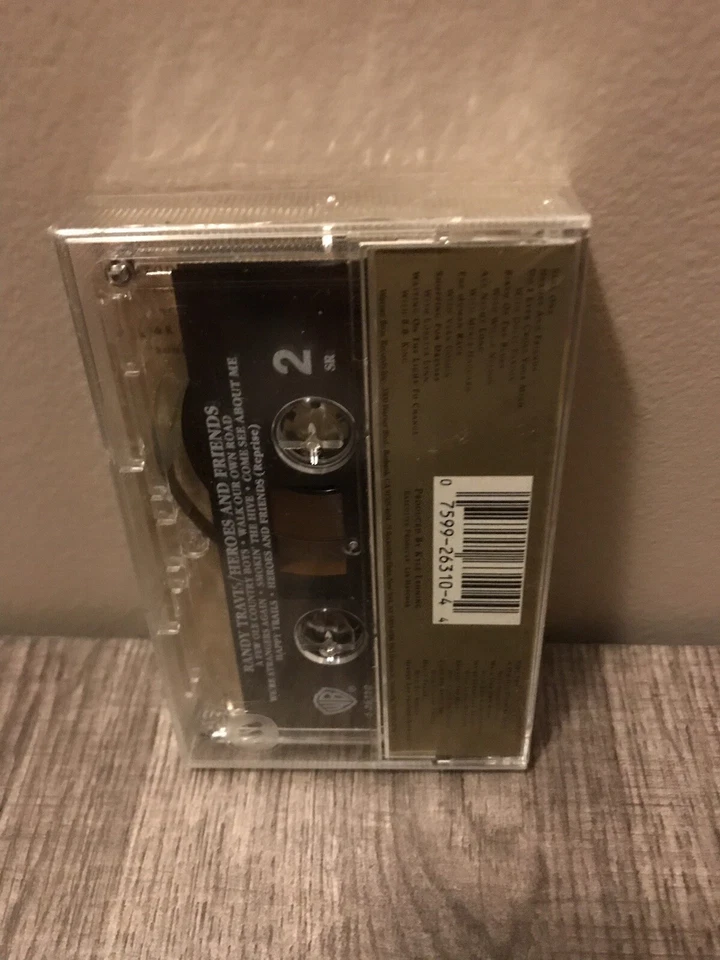Randy Travis Heroes And Friends Cassette Tape Brand New Sealed Country Rare OOP - Image 2 of 3