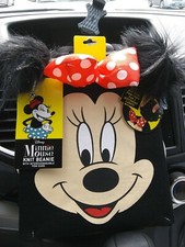 New Authentic Disney Minnie Mouse Knit Beanie With Interchangeable Pom PomEars