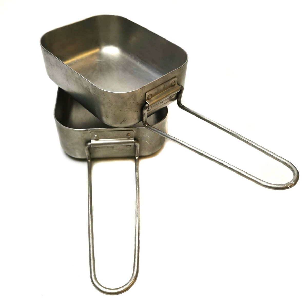 Original Dutch Army Aluminum Mess tins mess kit Cooker Military