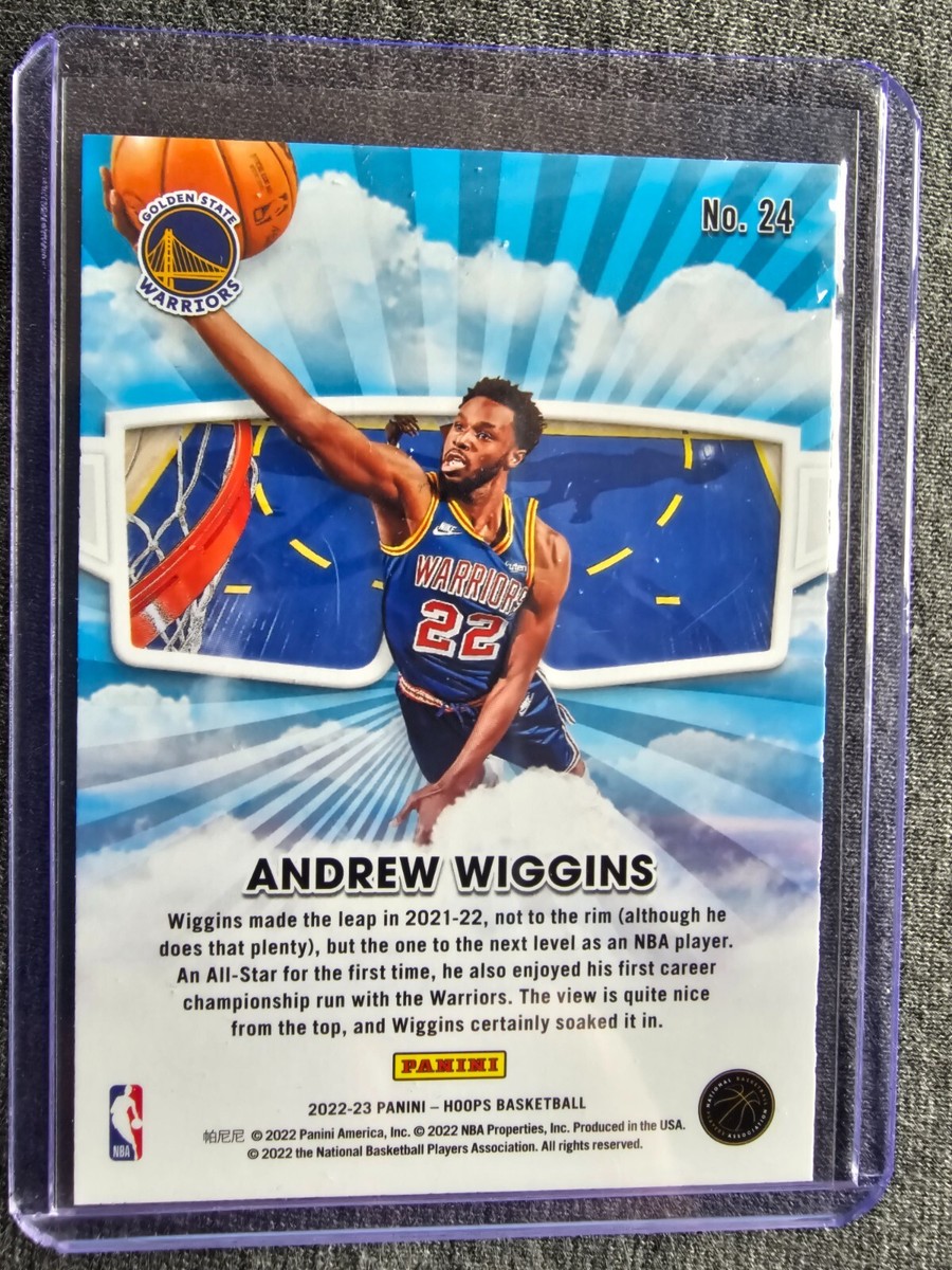 2022-23 Panini NBA Hoops Skyview #24 Andrew Wiggins