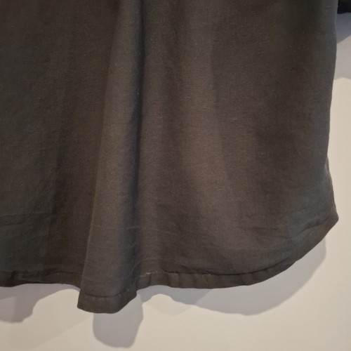 SWELL Hemp/cotton Blouse Shirt Top Black Oversize Waist Length Size 12 - Picture 8 of 18
