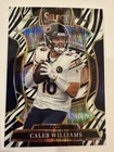 2025 Panini Select - Concourse Caleb Williams #73 Zebra Prizm