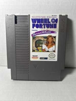 Nintendo NES Wheel of Fortune Featuring Vanna White Cart Only