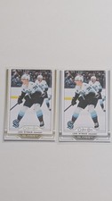 Upper Deck 2025-26 Series 2 Lot Of 2 OPC Glossy Jani Nyman Silver & Gold 