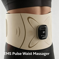EMS Pulse Slimming Massager Waist Massager Heated Fat Burning Sweat Belt