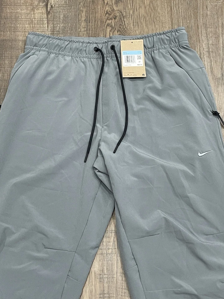 Nike Unlimited Dri-Fit на молнии манжеты универсальный тренировочные брюки мужской средний - новый с Ярлыками - Изображение 2 из 4