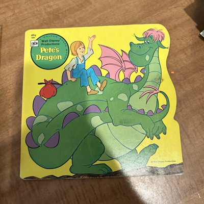 Golden Pete's Dragon Wooden Puzzle Board, Multicolor, Less Than 15 Pieces