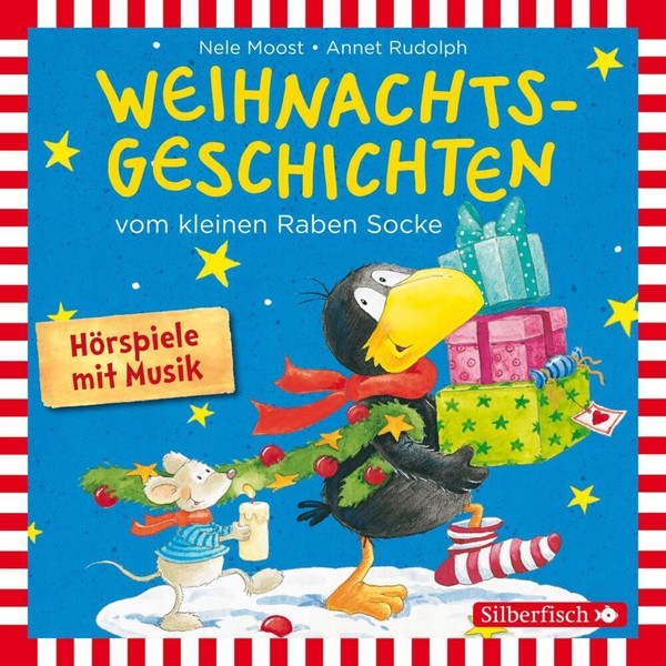 Weihnachtsgeschichten Vom Kleinen Raben Socke Annet Rudolph - HöRbuch-image