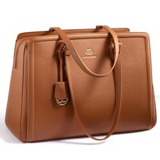 Laptop Bag for Women,15.6 Inch Laptop Computer Tote Bag, Large Capacity and W