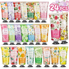 24 Pack Mini Hand Cream Gift Set Bulk Travel Size Lotions for Women Party Favors