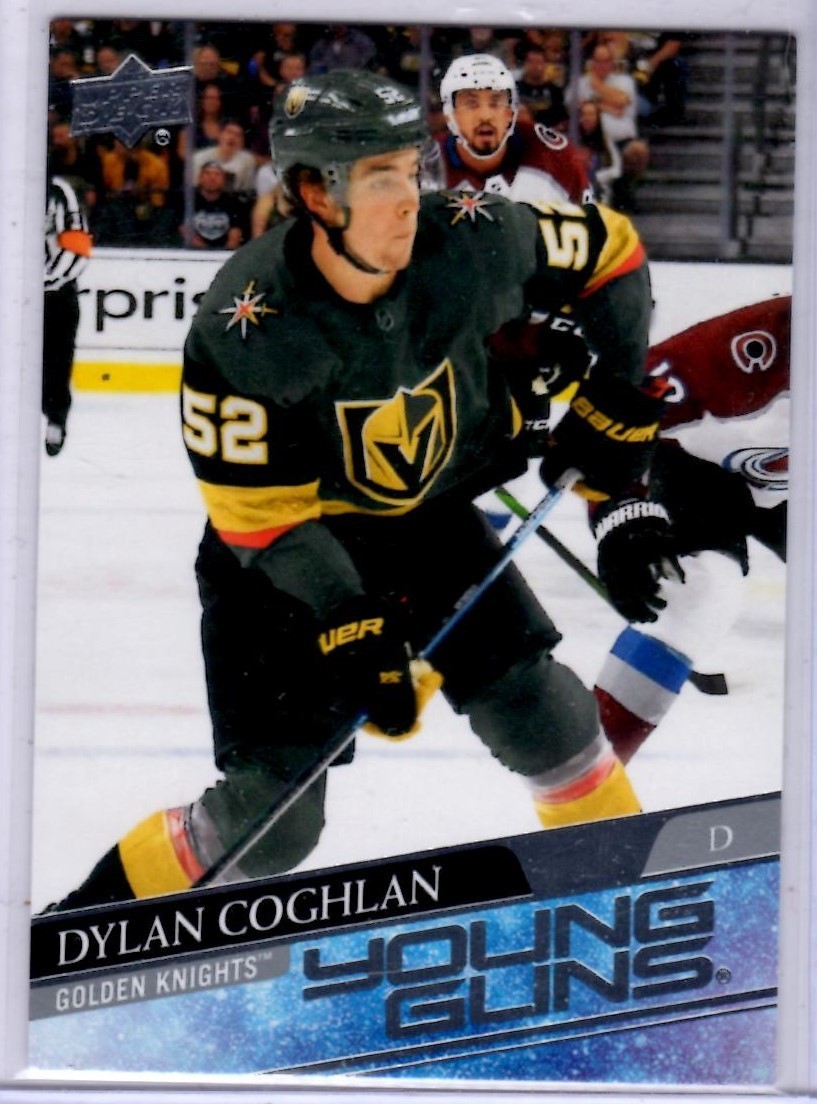 2020-21 Upper Deck Series 1 Dylan Coghlan Young Guns Rookie Card # 214