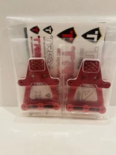 New TREAL X003KSELMX Aluminum 7075 Rear Shock Towers (L&R) for Redcat GEN9-Red