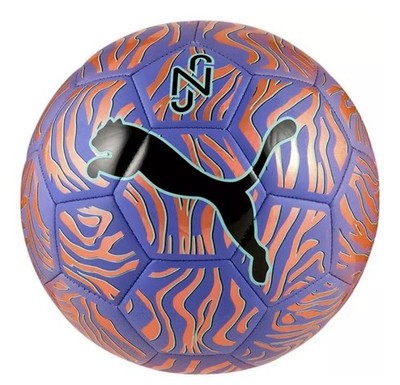 New Puma Performance Soccer Ball Neymar JR Size 5 Purple Orange Black NIB