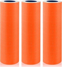 30 Rolls 15000 Price Gun Labels for Mx-5500 White Price Marker Stickers, Super S