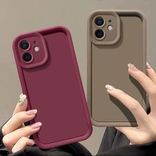 Shockproof Silicone Case for iPhone 17 16 15 14 Pro Max Plus 13 12 Cover FreeUK.