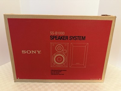 Sony SS-B1000 Bookshelf Speakers for sale online | eBay