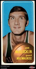 1970 Topps #139 Jon McGlocklin  Bucks Indiana 1.5 - FAIR