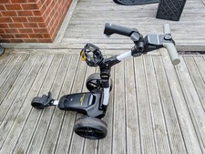 Powakaddy FX5 GPS Electric Golf Trolley with Lithium Battery and Charger