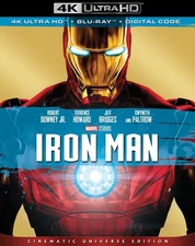 Iron Man (4K / Blu-ray + Digital) New