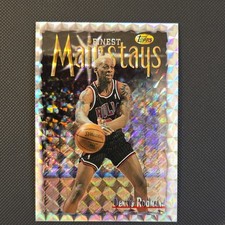 Dennis Rodman [Refractor] #M7 Prices | 1996 Topps Mystery Finest