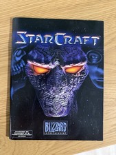 StarCraft Big Box Instruction Manual 1998 Blizzard Entertainment MANUAL ONLY