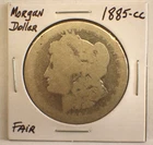 1885-CC Morgan Silver Dollar Fair Condition