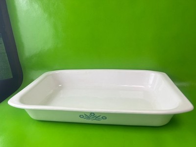 Vintage Corning Ware P-76-B Roaster Pan 15 1/2 x 9 1/2 x 2 1/4 Dish