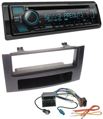 Kenwood Bluetooth USB CD MP3 DAB Autoradio für VW Touareg Multivan T5 Transporte - Bild 1 von 4