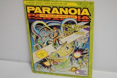 PARANOIA - MORE SONGS ABOUT FOOD VATS MODULE / WEST END GAMES 1989 (RPB976)