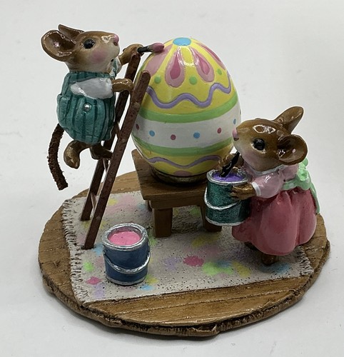 Wee Forest Folk COLOSSAL EASTER COLORING Miniature Figurine M-733 RETIRED