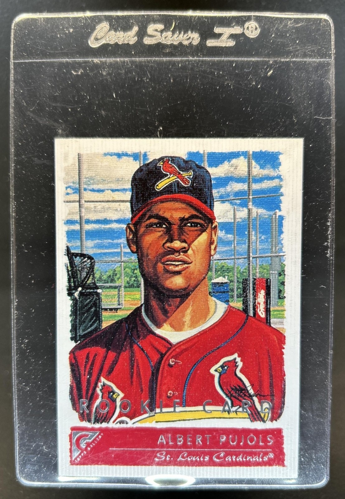 2001 Topps Gallery Albert Pujols RC Rookie #135 Cardinals