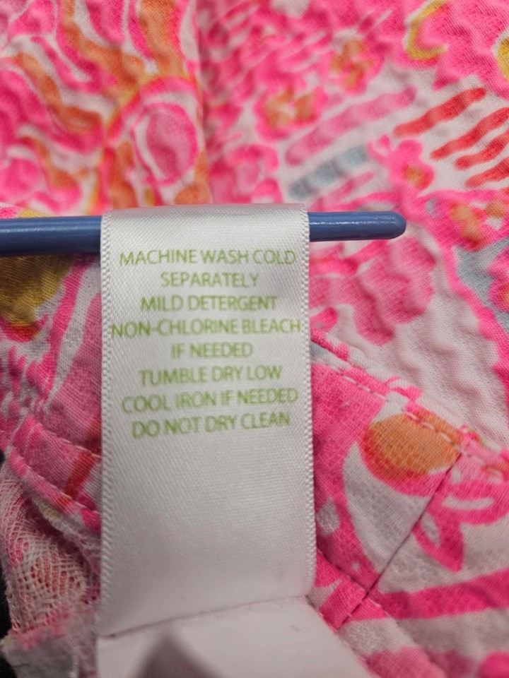 Lilly Pulitzer Girls Size 12 Shorts - Vibrant Pink Print, Adjustable ...