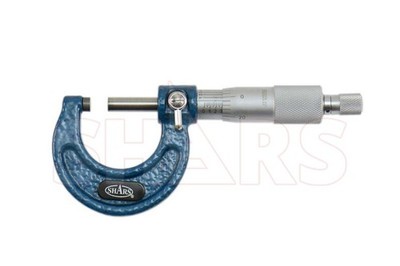 Shars 0-1'' x 0.0001'' Outside Micrometer Solid Metal Frame New (fitted case) !}