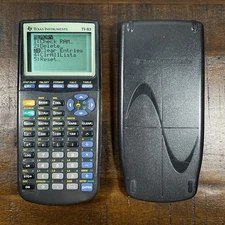 Texas Instruments TI-83 Handheld Graphing Calculator with Cover Tested Works