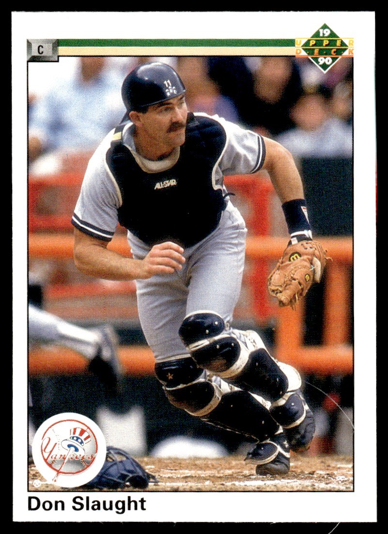 1990 Upper Deck Don Slaught New York Yankees #152A