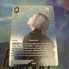 Final Fantasy TCG Opus XI LP Kadaj EX 11-140S Full Art Foil