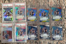 Deshaun Watson 2017 Donruss Optic Pink Prizm Rated Rookie PSA 10 (10 Card Lot)🔥
