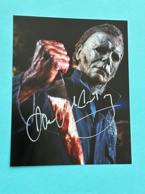 James Jude Courtney   -  Halloween   -  signed, original Autogramm !!!