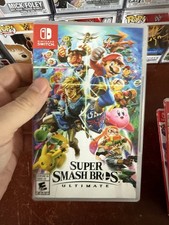 EMPTY Replacement Case Only No Game OEM Nintendo Switch Super Smash Ultimate