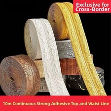 Wall Corner Protection Strip with Decorative Design for Home Safety 10M 11CM