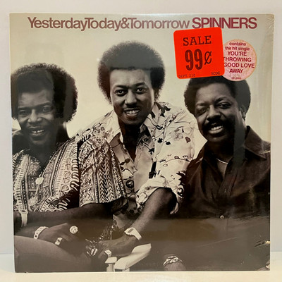 THE SPINNERS - Yesterday Today & Tomorrow (1977) - 12'' Vinyl Record LP - SEALED